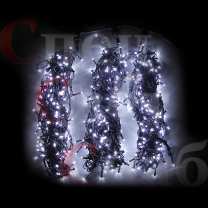 Гирлянда Спайдер Белая 3 х 20 м. Постоянное свечение